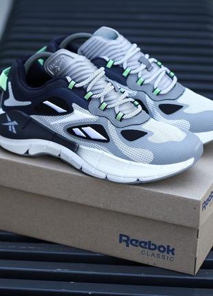 Мужские кроссовки reebok zig kinetica ii (сірі) 44