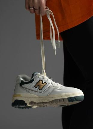 Кроссовки new balance 550 aime leon dore natural green