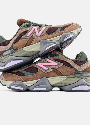 Чоловічі кросівки new balance 9060 burgundy pink 42-44-45