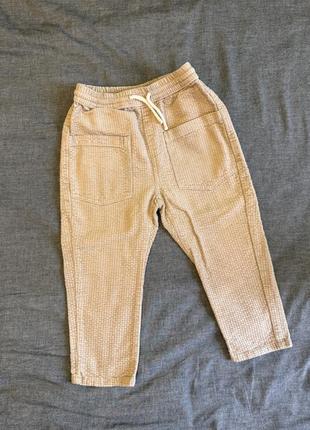 Вельветовые брюки zara