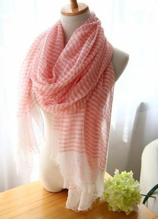 Шарф. шарф в полоску. жіночий шарф.