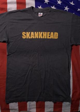 Футболка vintage skunk anansie shirt gray 90s tour britpop