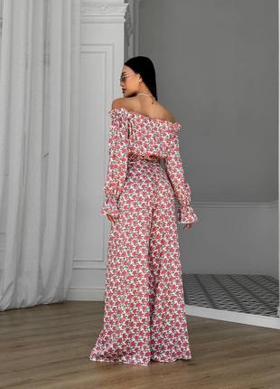 Костюм женский летний штапель