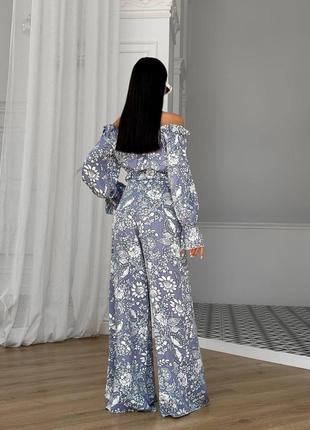 Костюм женский летний штапель