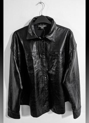 Куртка-рубашка из искусственной кожи primark
