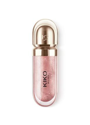 Kiko milano блиск для губ з ефектом збільшення об'єму 3d hydra lipgloss 43 limited edition