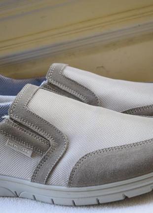 Замшевые туфли мокасины слипоны new gisab р. 43 28,2 см