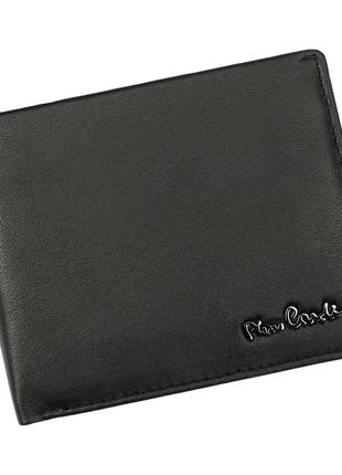 Чоловічий шкіряний гаманець pierre cardin pip03 8806 rfid чорний -