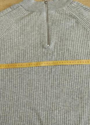 Джемпер m&s ворот на молнии кофта в составе вискоза