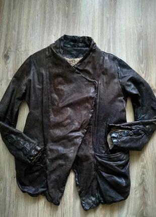 Giorgio brato italy 🇮🇹 кожаная брендовая куртка