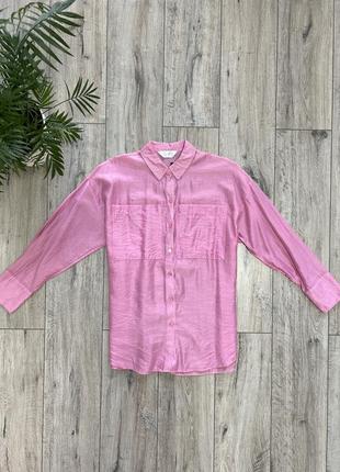 Тоненька рожева сорочка
