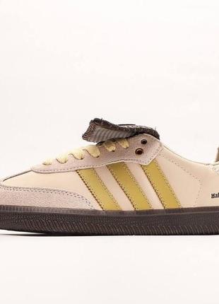 adidas player samba х wales & bonnes  “ ecu tint brown " ▪️ кроссовки