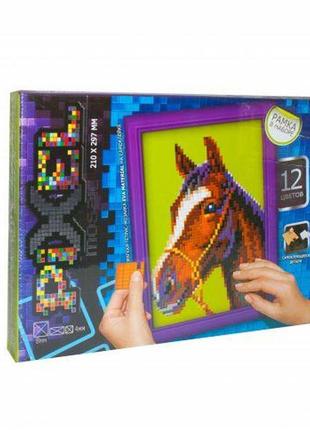 М'яка мозаїка "pixel", "кінь"