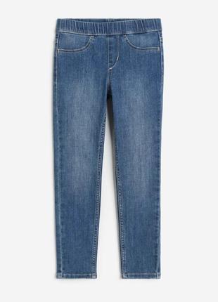 Джинсовые джеггинсы h&amp;m, 104 см