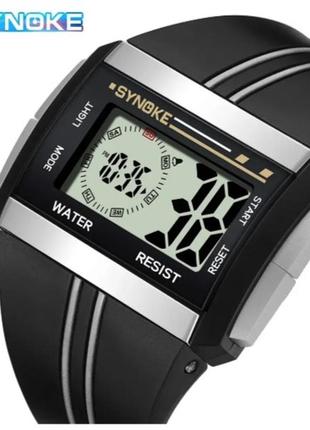 Synoke цифровые часы для мужчин, новые