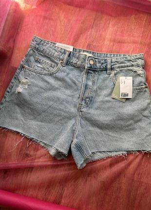 Джинсовые шорты h&m