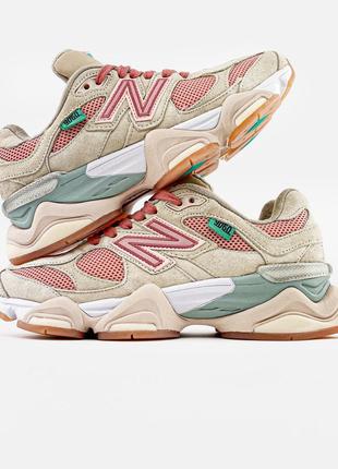 Женские кроссовки new balance 9060 joe freshgoods penny cookie pink 36-37-38