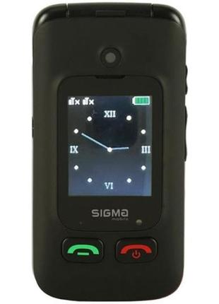 Телефон sigma comfort 50 shell type-c dual sim black (код товару:33926)