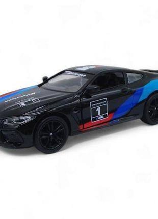 Машинка kinsmart "bmw m8 competition coupe 5", чорна