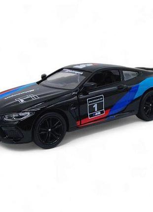 Машинка kinsmart "bmw m8 competition coupe 5", чорна