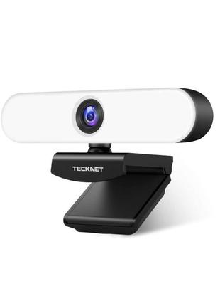 Веб-камера tecknet 1080p с подсветкой