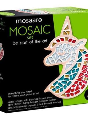 Набір для творчості скляна мозаїка «єдиноріг»