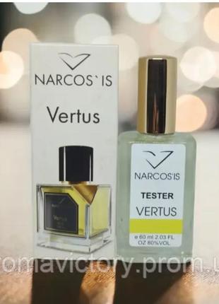 Vertus narcos'is 60 мл - духи унісекс (вертус наркозис, вертус наркосис, наркосіс) тестер франція