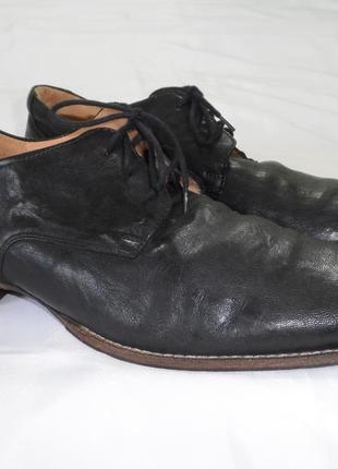 Туфли мужские кожаные черные размер 43
