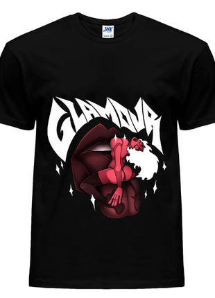 Дизайнерская футболка "glamur" mini