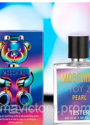Moschino toy 2 pearl 60 мл - духи унісекс (москіно той 2 перл) дуже стійка парфумерія