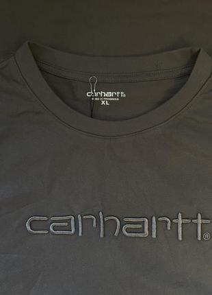 Carhartt футболка с вышитым логотипом nike arcteryx jordan evisu lacoste