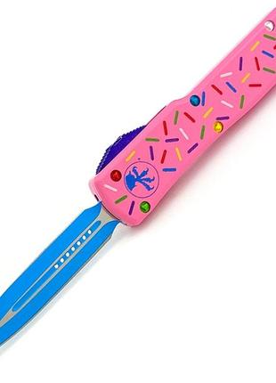 Ніж microtech utx-70 donut pink dagger