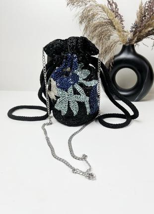 Сумочка розшита бісером gina tricot paulina bag