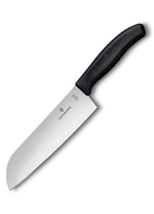 Ніж кухонний victorinox swissclassic santoku 17 см в блістері (vx68503.17b)