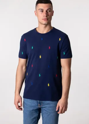 Шикарна підліткова футболка ETRO embroidered-logo short-sleeve Kidswear polo shirt Orange pony mesh l (14-16)