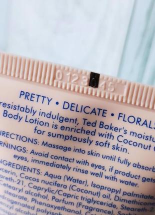 Лосьон для тела ted baker london violet & bergamot body lotion 50 ml