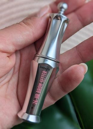 Прозорий стійкий гель для брів benefit brow setter