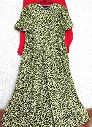 Сукня плаття george  леопардовий принт