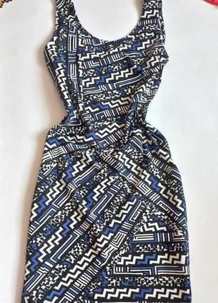 Платье мини футляр 48 46 размер новая натуральная ткань