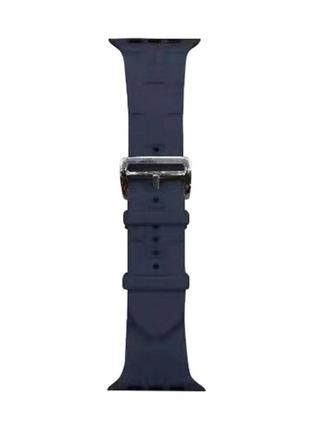 Ремінець для годинника apple watch hermès 38/40/41mm 11.midtnight