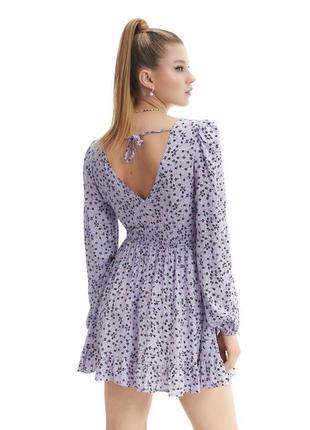 Сукня плаття нова жіноча міні коротка квітковий принт