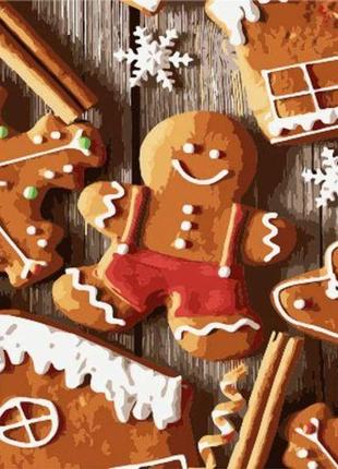 Картина за номерами "новорічне печиво" ★★★★