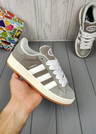 Кросівки adidas campus 00s gray white