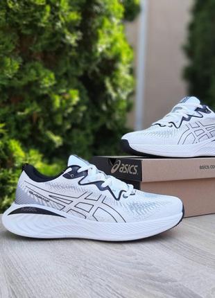 Asics gel-cumulus 25 білі з чорним