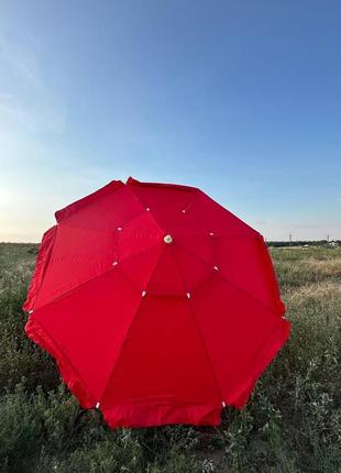 Зонтик пляжный белый 180 см, турция