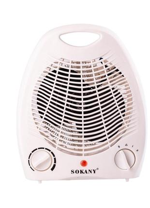 Тепловентилятор sokany electric heater 30m2 2000w дуйка електричний обігрівач