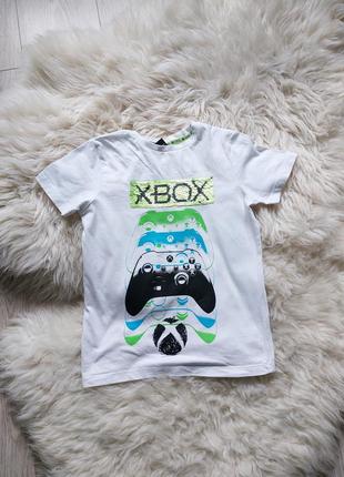 🧡💚💙 самая крутая качественная белая футболочка xbox с перевертышом пайетки