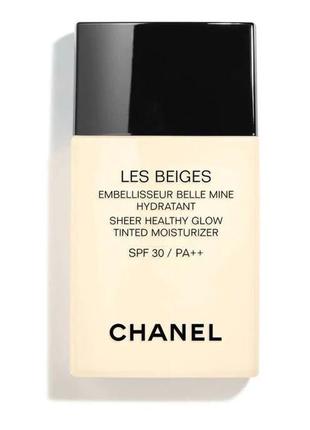 Флюид оттенка для лица chanel les beiges sheer healthy ( light deep)