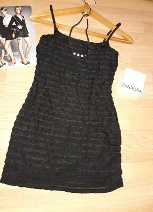 Маленька чорна сукня як нова!!♥️