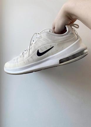 Nike air max axis triple white, белые кроссовки nike, оригинал